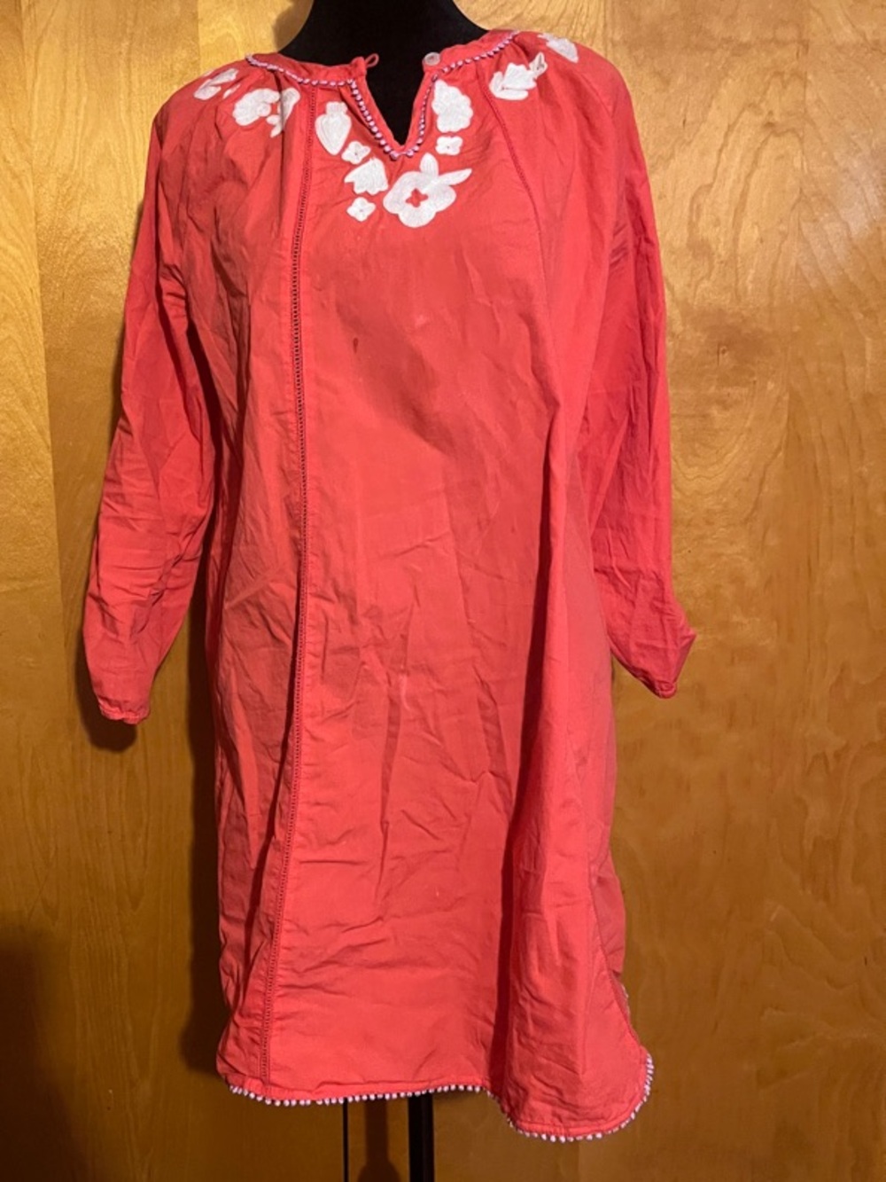 Mini Boden Red Girls Casual Tunic/Dress